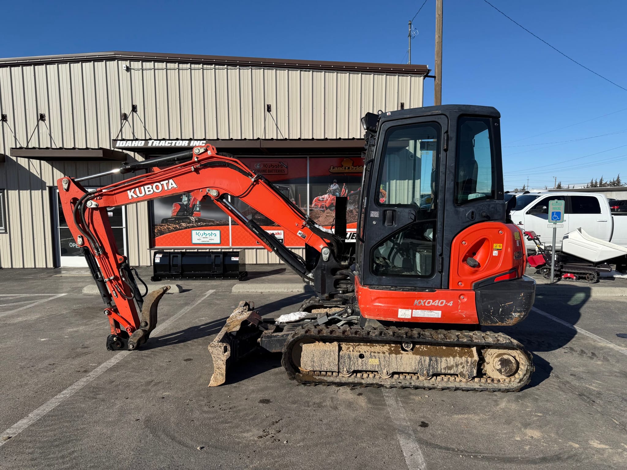 2019 KUBOTA KX040-4R3TP MINI EXCAVATOR